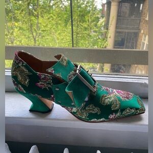 Size 9.5 Fluevog Brocade Shoes